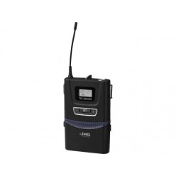 Monacor TXS-865HSE Wieloczęstotliwościowy nadajnik kieszonkowy technologii UHF PLL, 506-542MHz